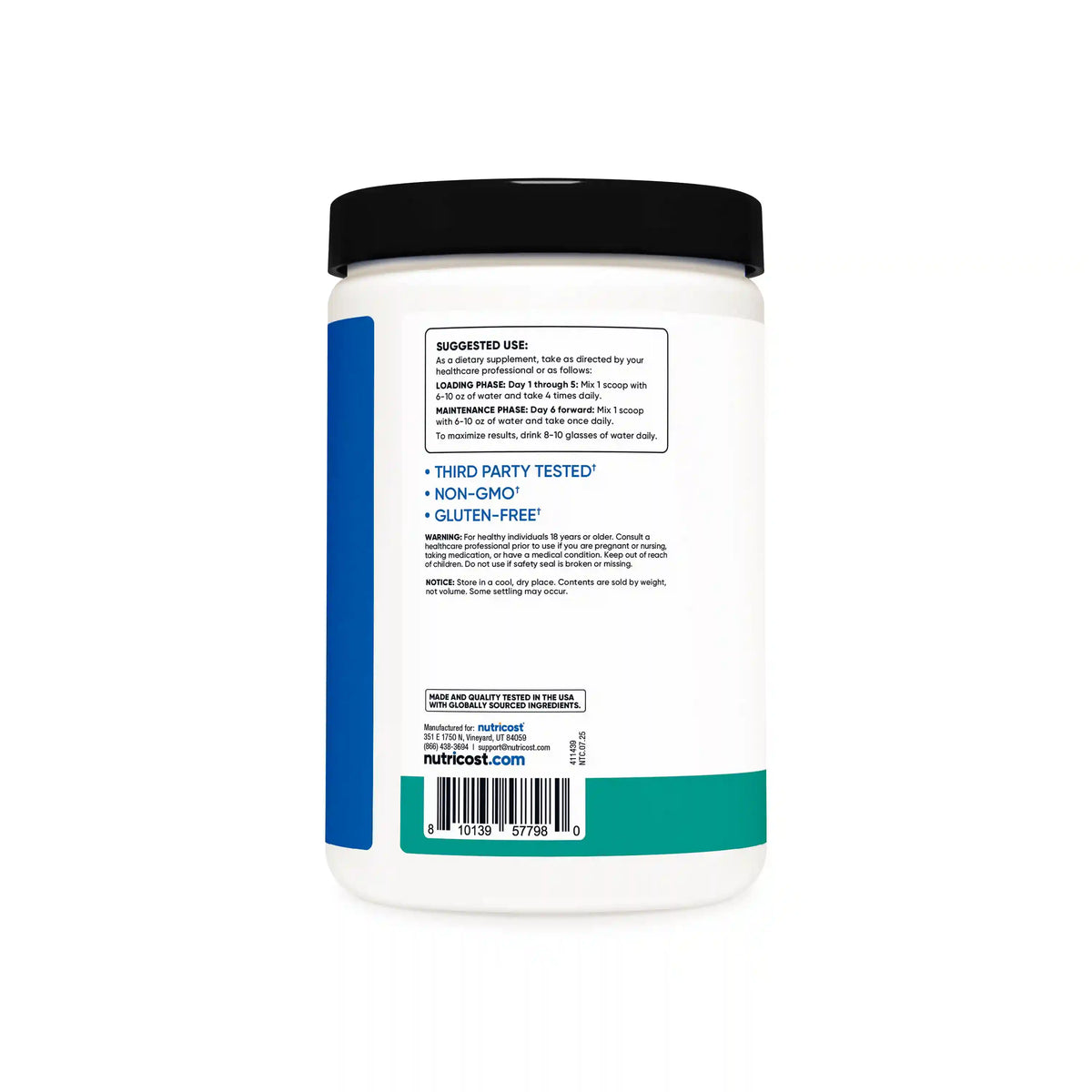 Nutricost Creatine Monohydrate Powder