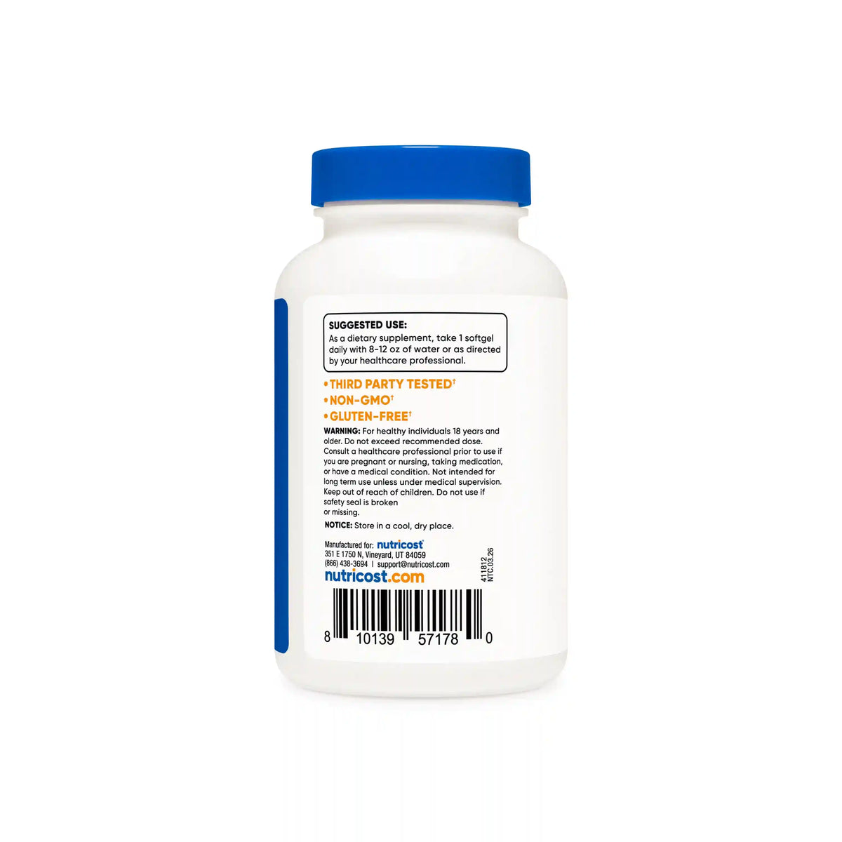 Nutricost Vitamin A Softgels