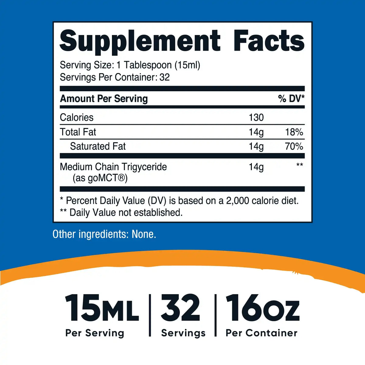 Nutricost MCT Oil