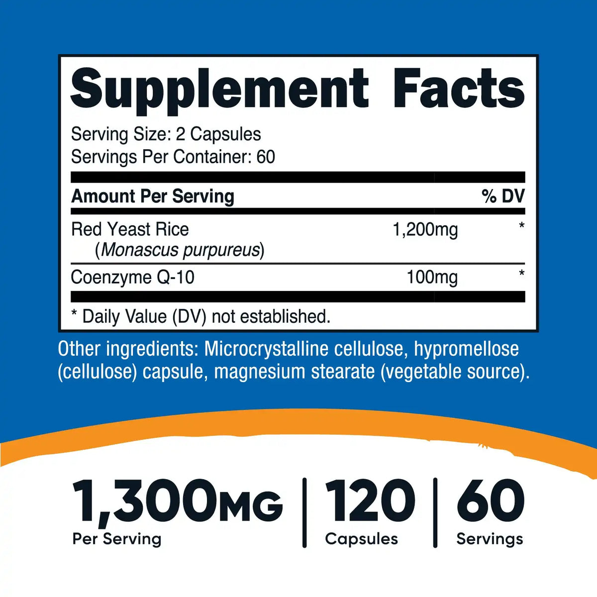 Nutricost Red Yeast Rice with CoQ10