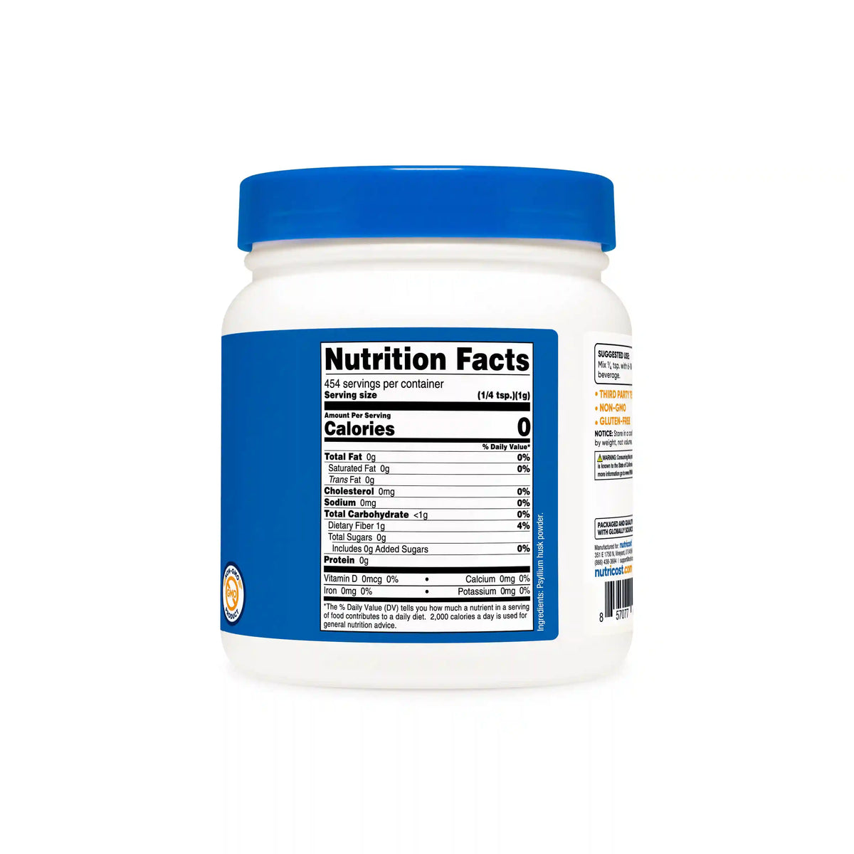 Nutricost Psyllium Husk (Ground) Powder