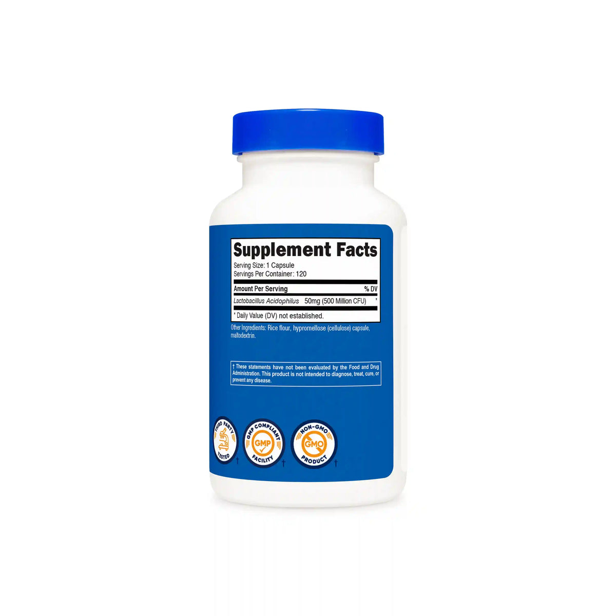 Nutricost Lactobacillus Acidophilus Capsules