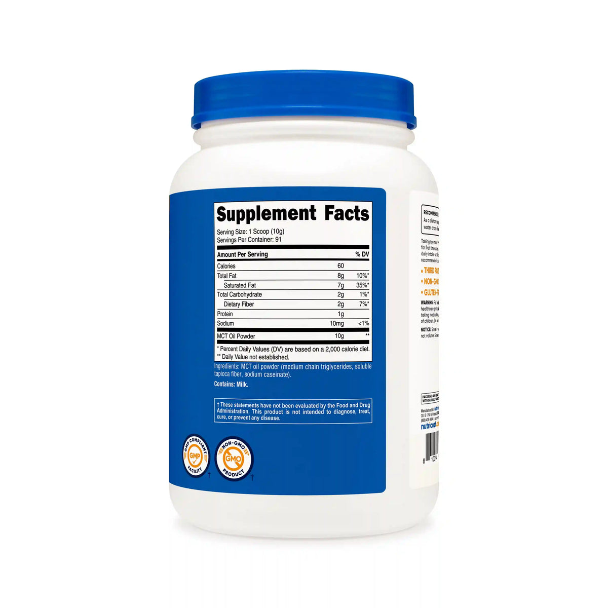 Nutricost MCT Oil Powder