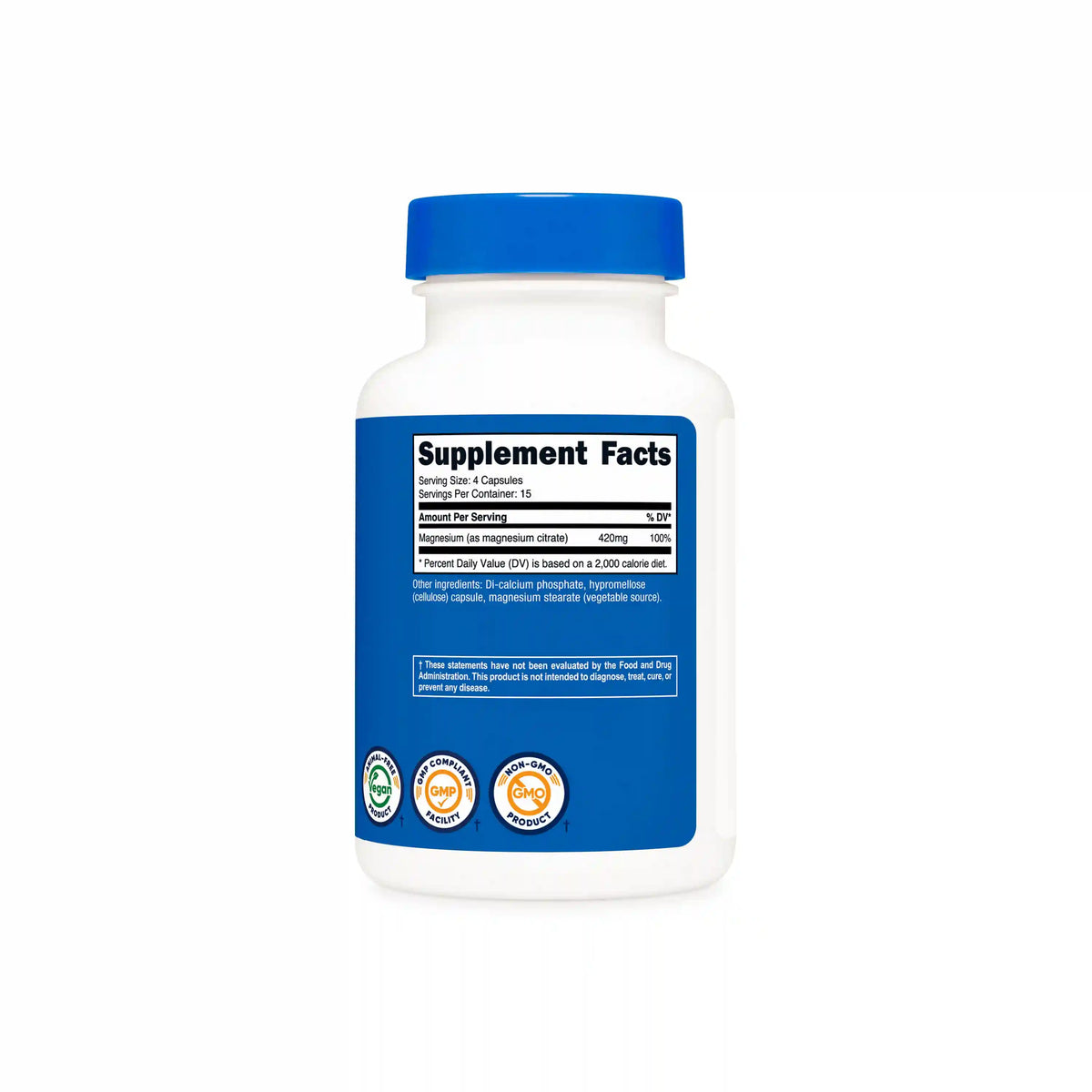 Nutricost Magnesium Citrate Capsules