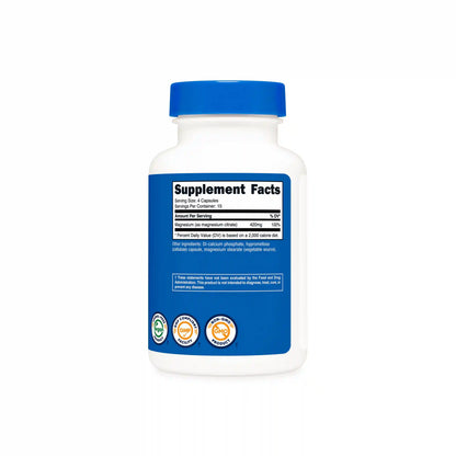 Nutricost Magnesium Citrate Capsules