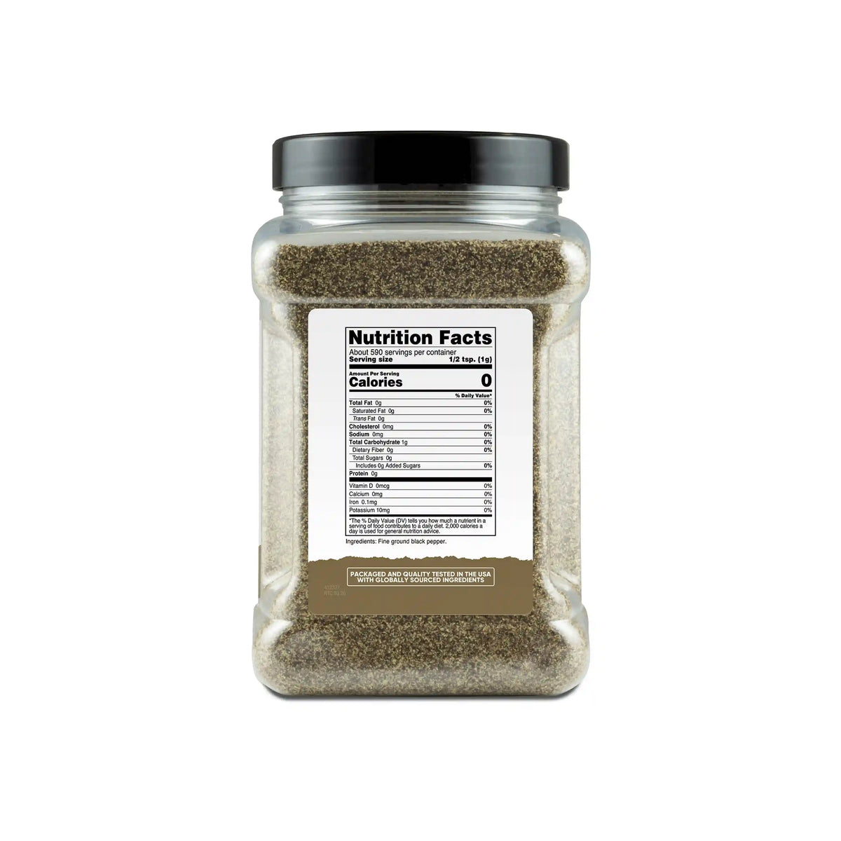 Nutricost Pantry Fine Ground Black Pepper
