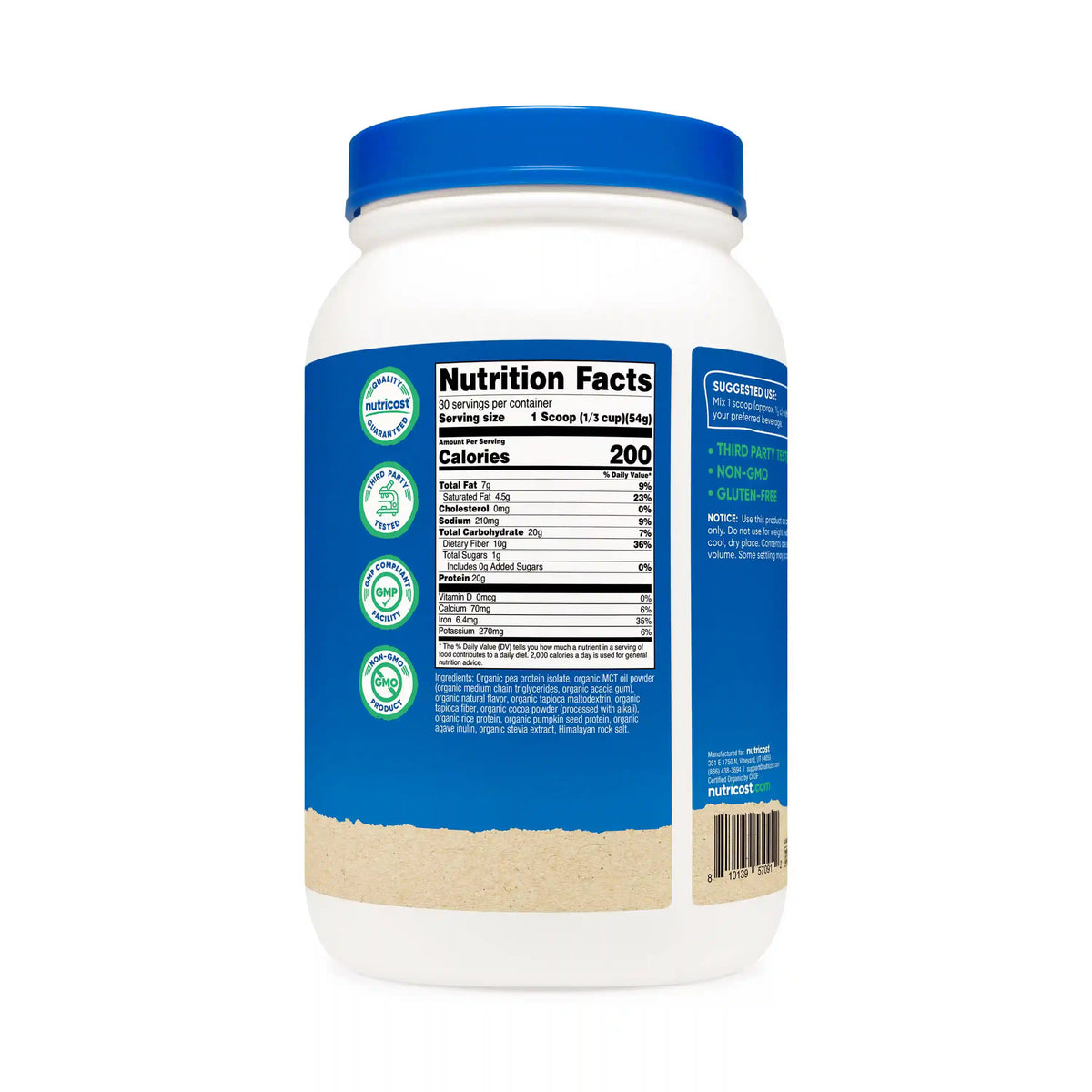 Nutricost Organic Vegan MRP