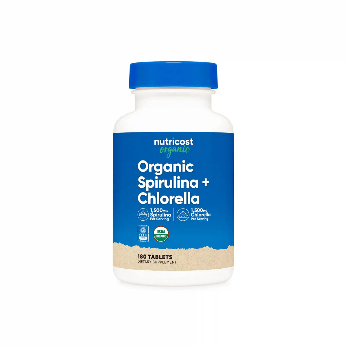 Nutricost Organic Spirulina + Chlorella