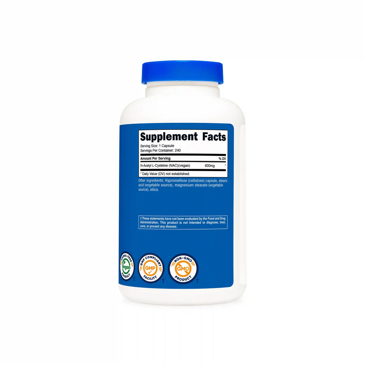 Nutricost N-Acetyl L-Cysteine (NAC) Capsules