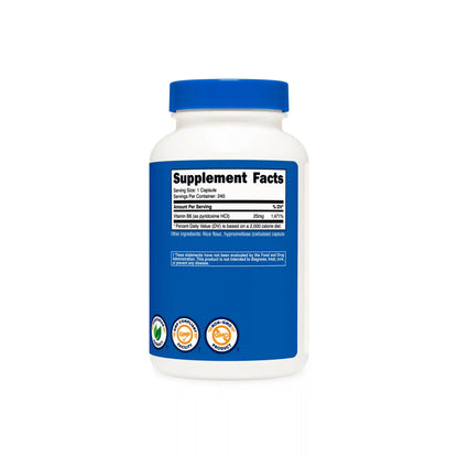 Nutricost Vitamin B6  Capsules