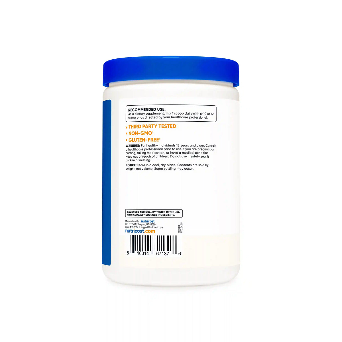 Nutricost L-Proline Powder