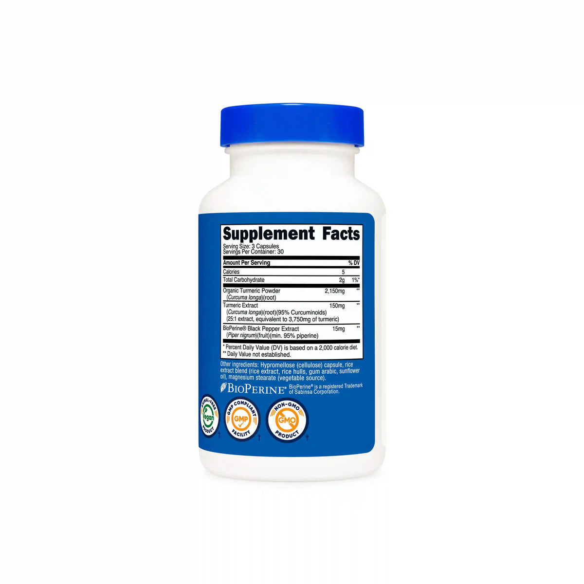 Nutricost Turmeric Capsules