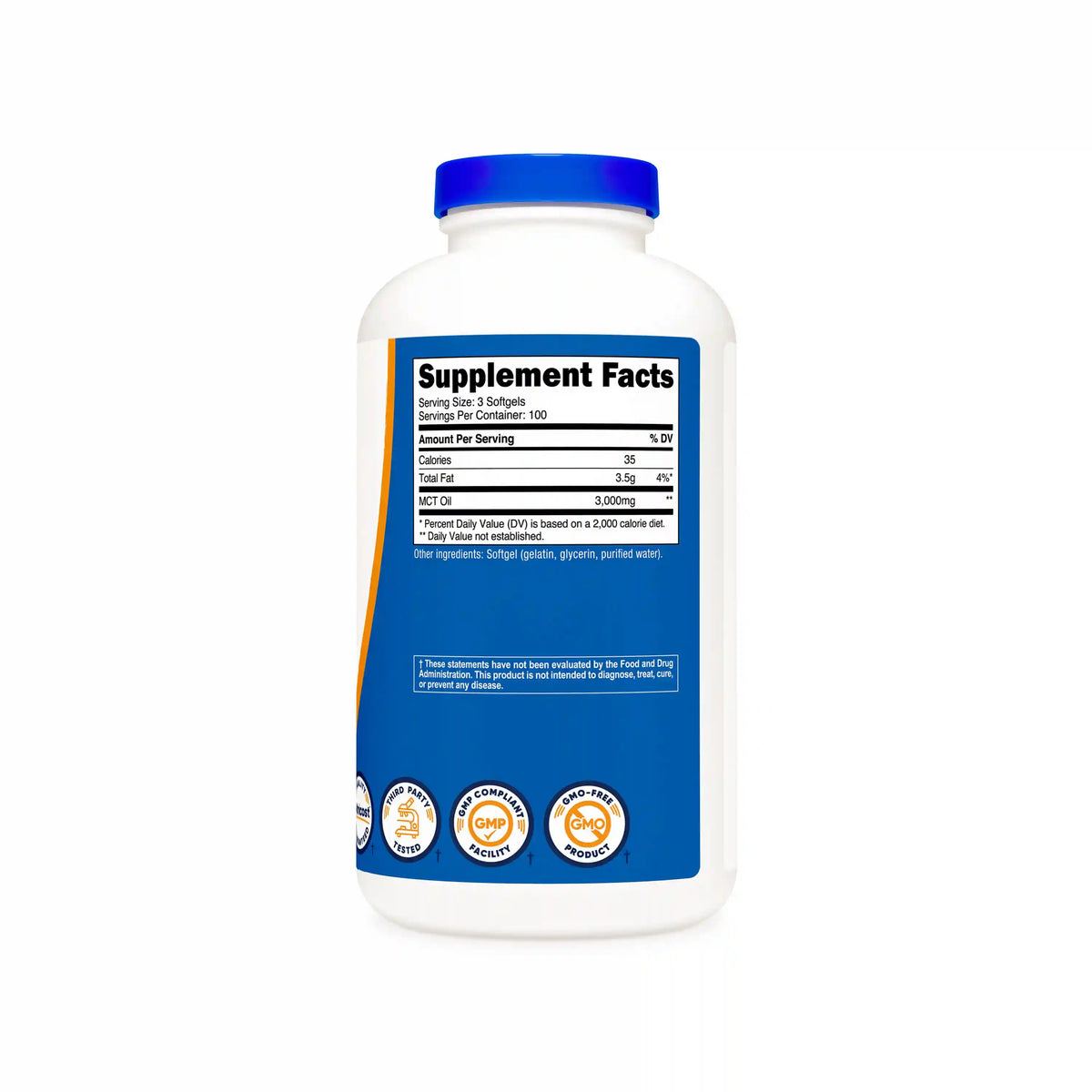 Nutricost MCT Oil Softgels