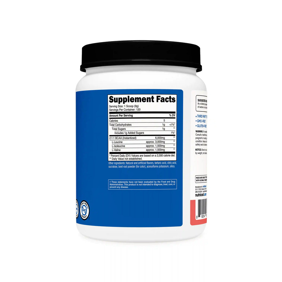 Nutricost BCAA Powder