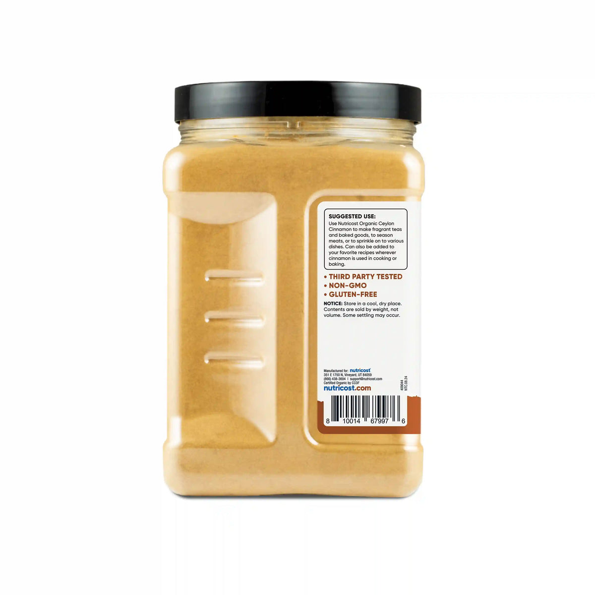 Nutricost Pantry Organic Ceylon Cinnamon