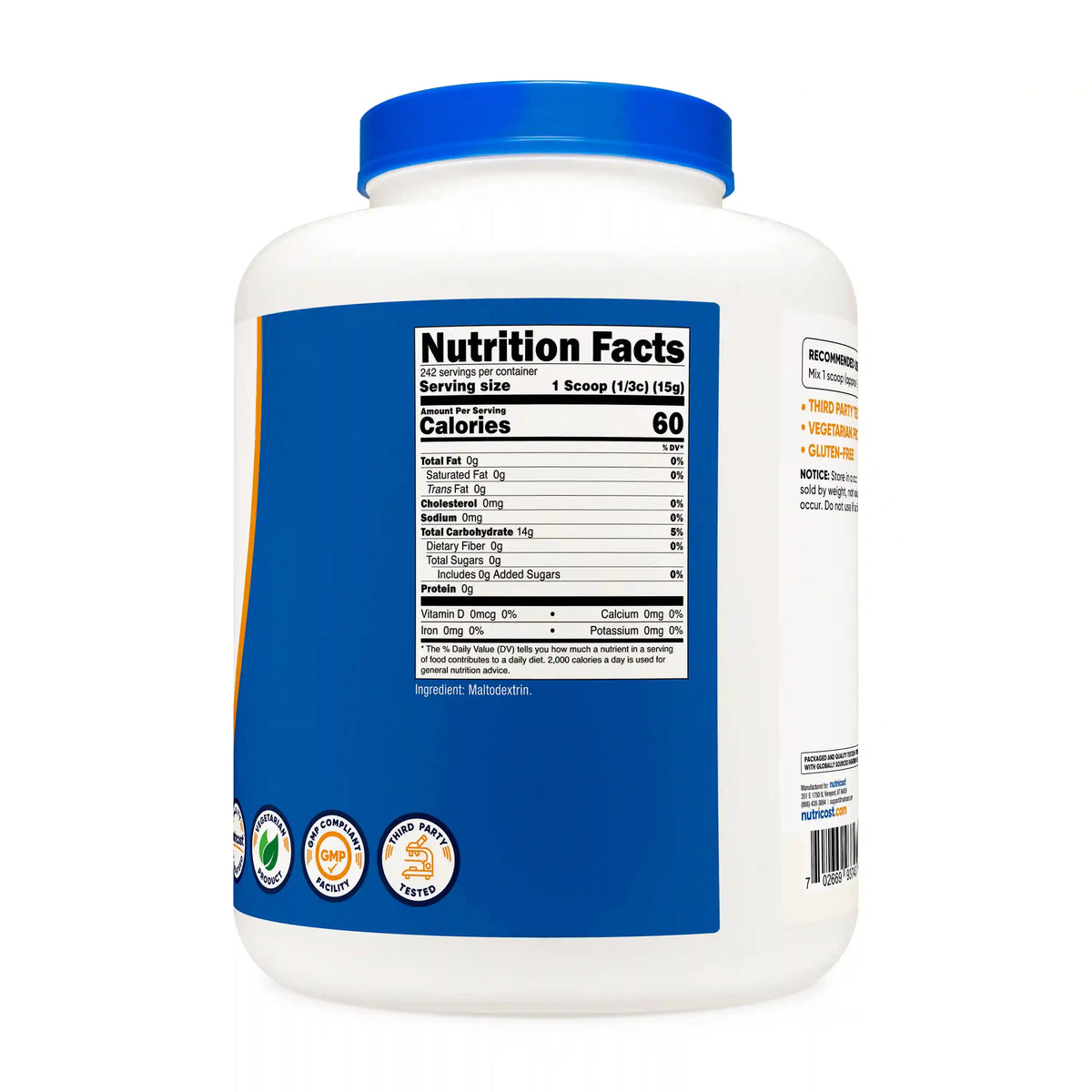 Nutricost Maltodextrin Powder
