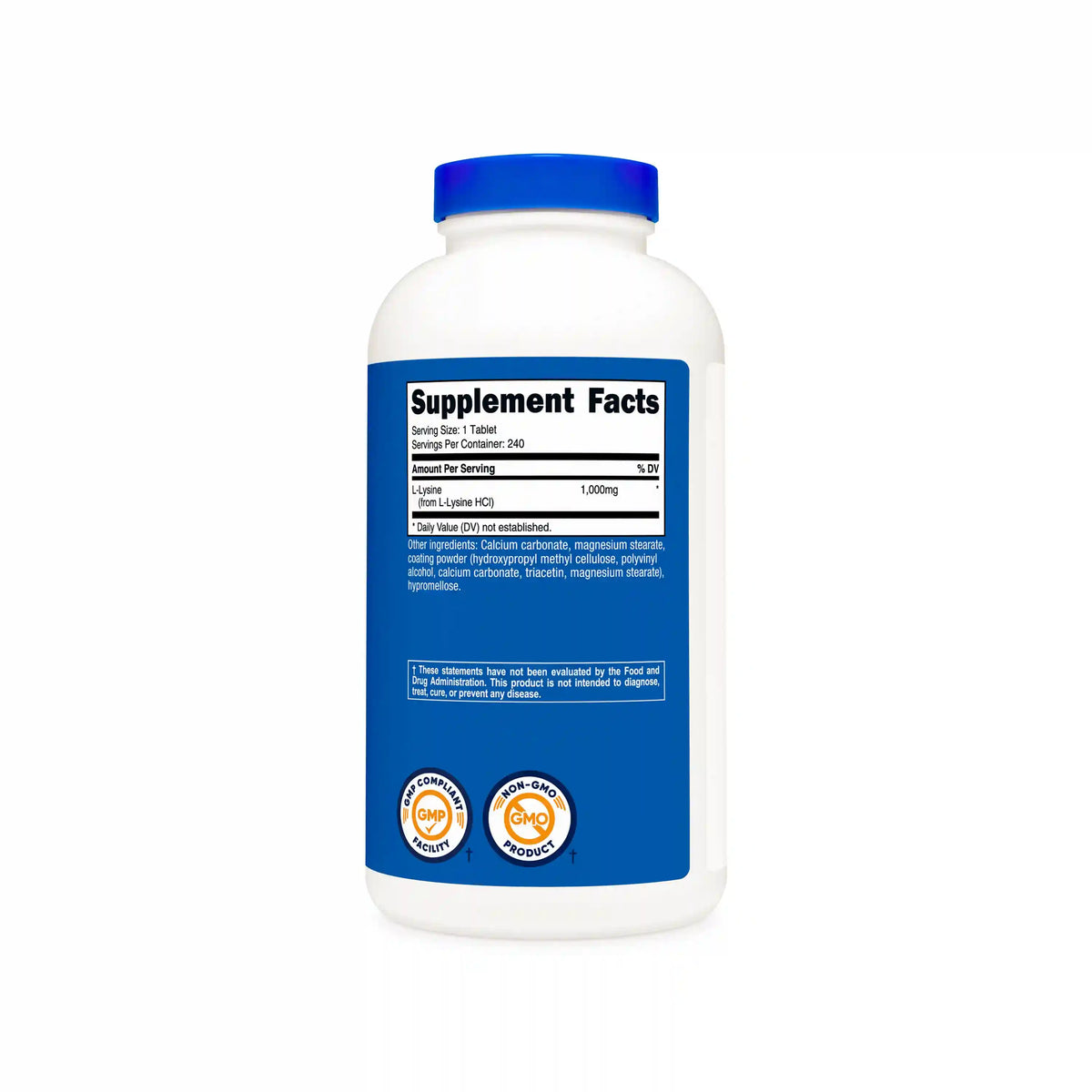 Nutricost L-Lysine Tablets