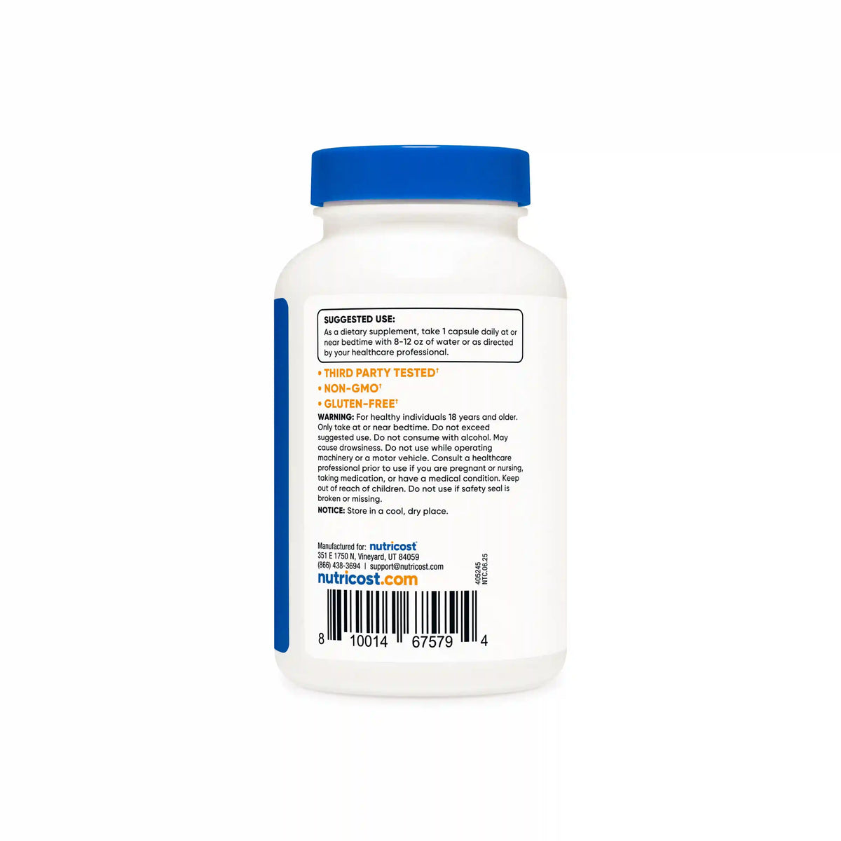 Nutricost Melatonin Capsules