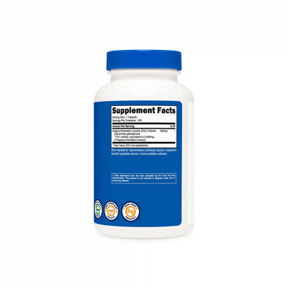 Nutricost DGL Deglycyrrhizinated Licorice Extract Capsules