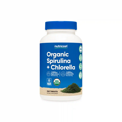 Nutricost Organic Spirulina + Chlorella