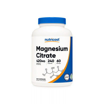Nutricost Magnesium Citrate Capsules