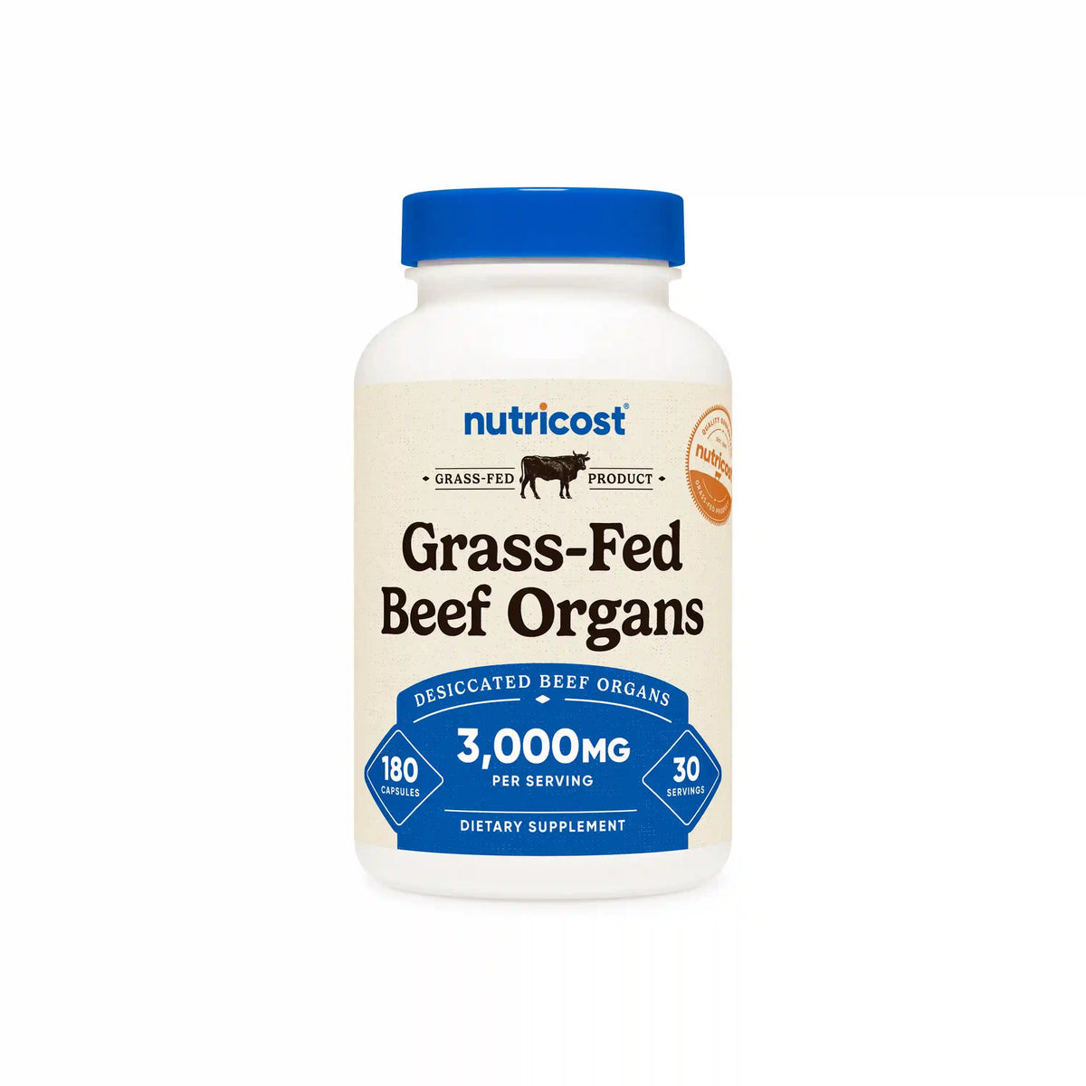 Nutricost Grass Fed Beef Organs