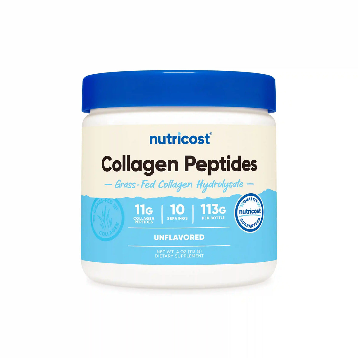Nutricost Grass-Fed Bovine Collagen Hydrolysate Powder