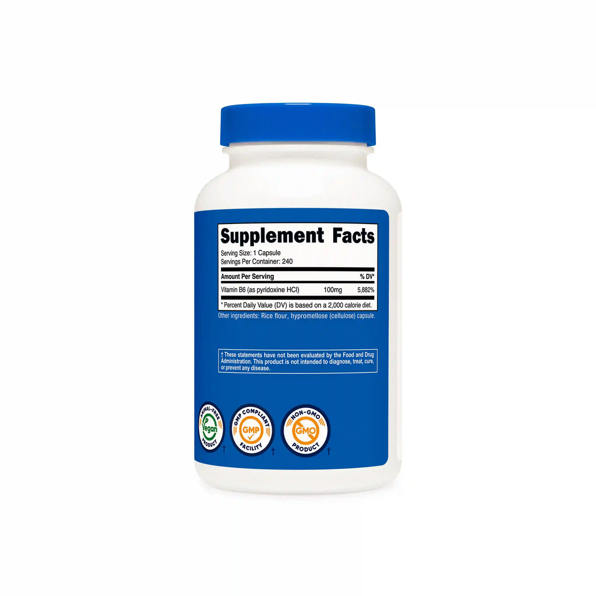 Nutricost Vitamin B6  Capsules