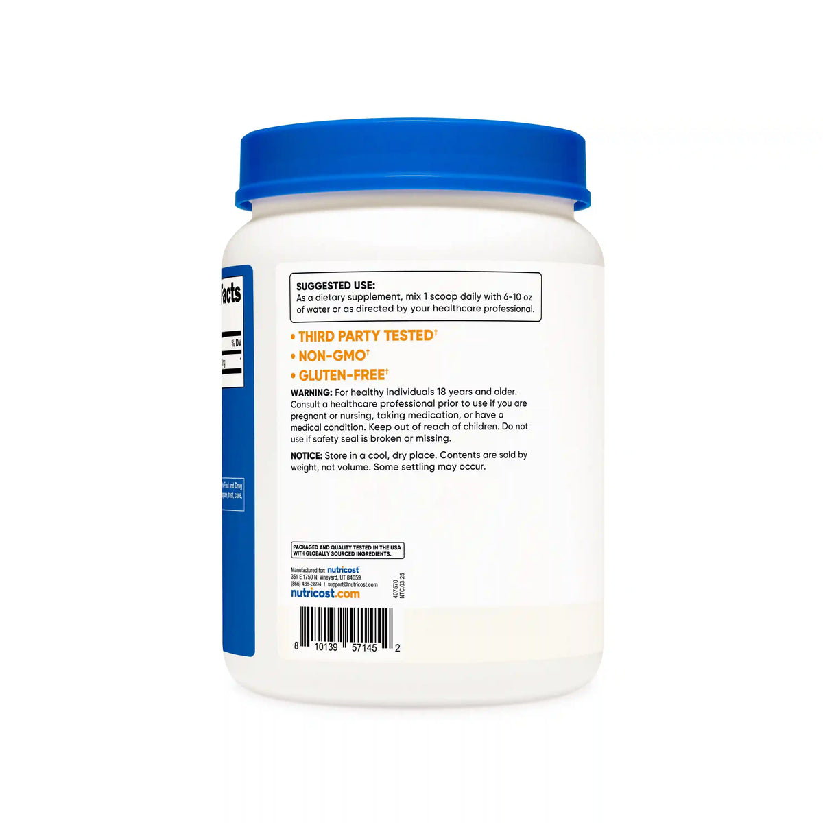 Nutricost L-Lysine Powder