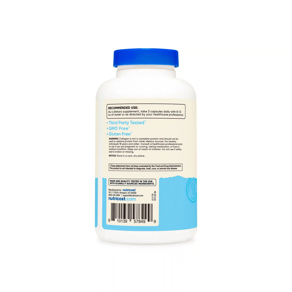 Nutricost Multi Collagen Capsules