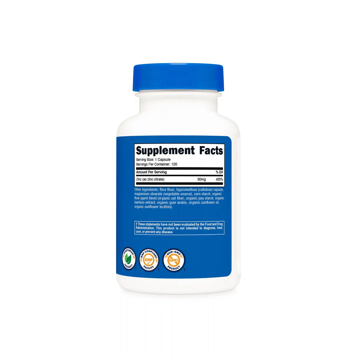Nutricost Zinc Chelate Capsules