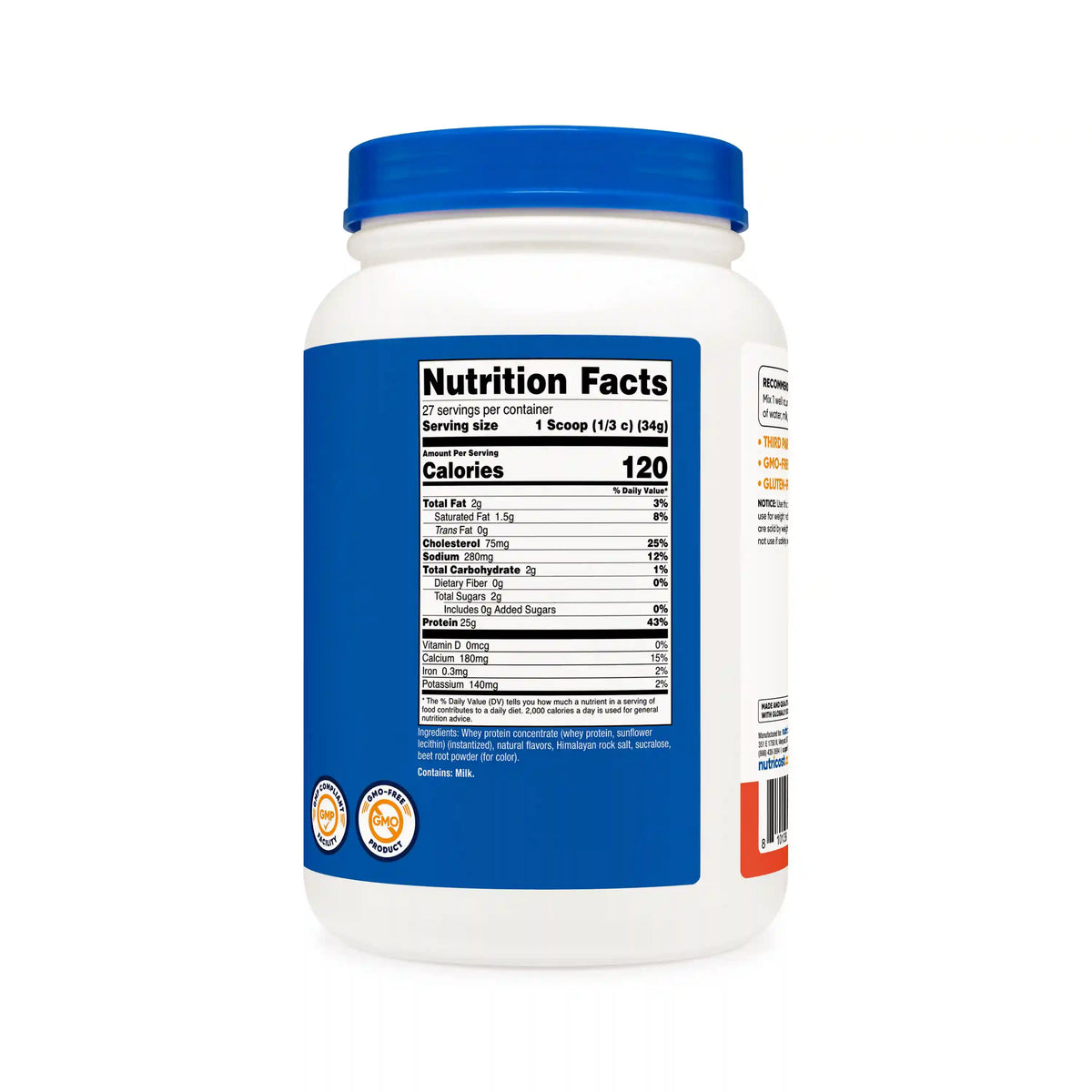 Nutricost Whey Protein Concentrate Powder