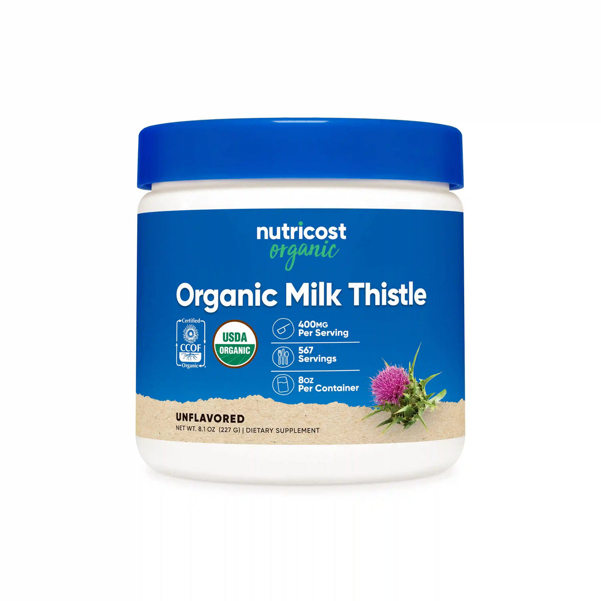 Nutricost Organic Milk Thistle Powder