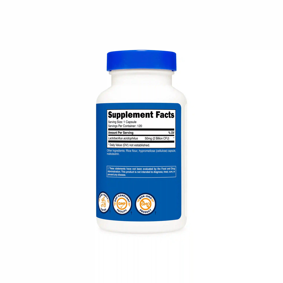 Nutricost Lactobacillus Acidophilus Capsules