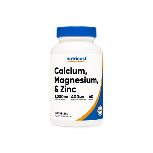Nutricost Calcium, Magnesium & Zinc Tablets