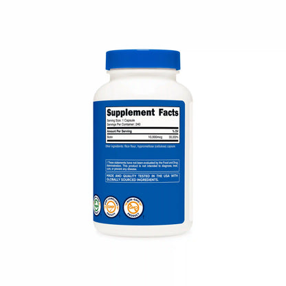 Nutricost Biotin Capsules