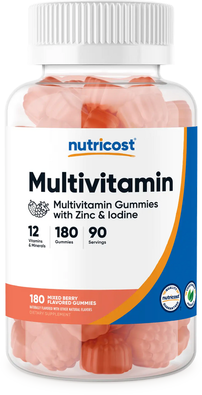 Nutricost Multivitamin (Berry) (180 Gummies)