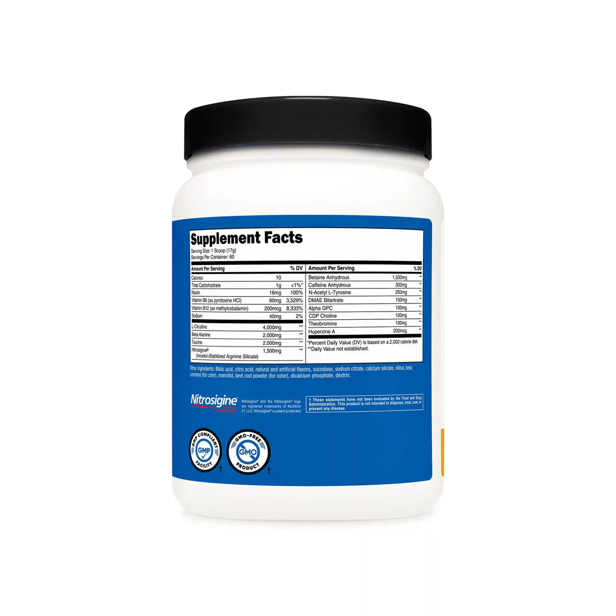 Nutricost Pre-X Workout Complex Powder