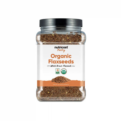 Nutricost Pantry Organic Flaxseeds