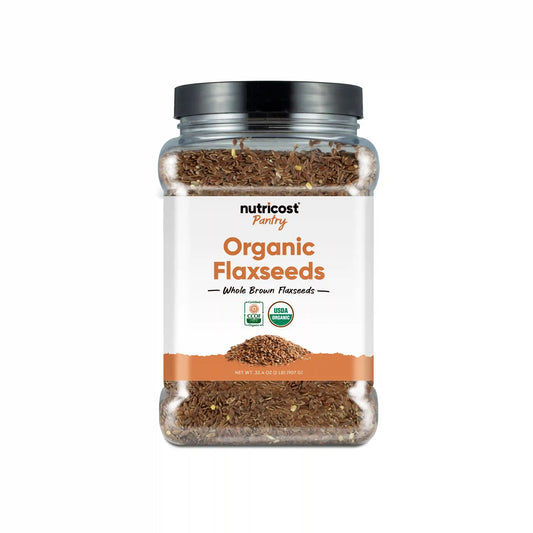 Nutricost Pantry Organic Flaxseeds