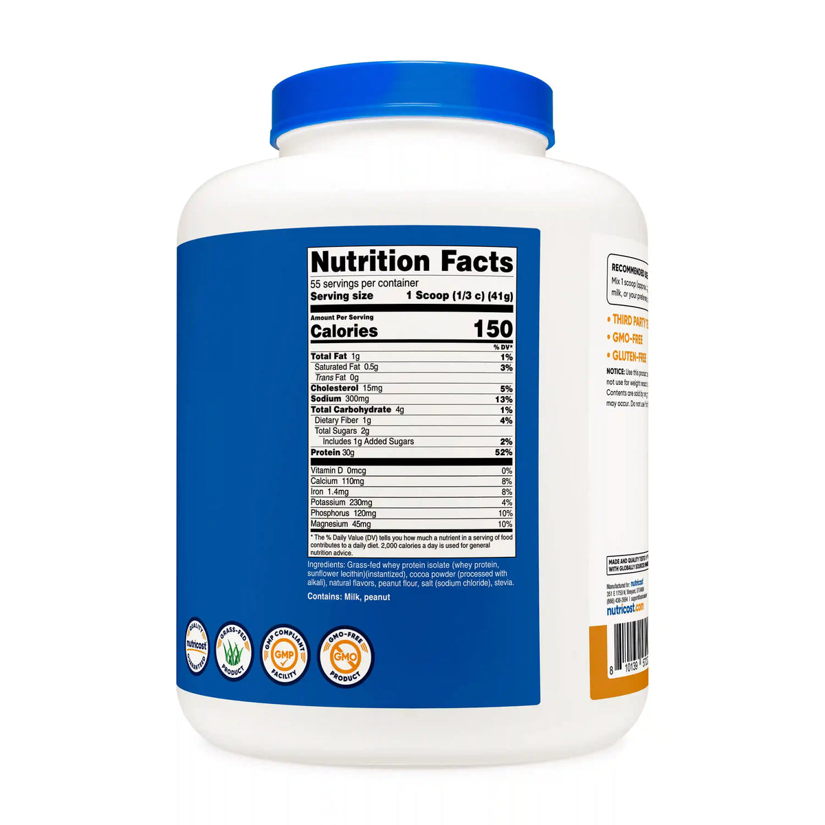 Nutricost Whey Protein Isolate Powder