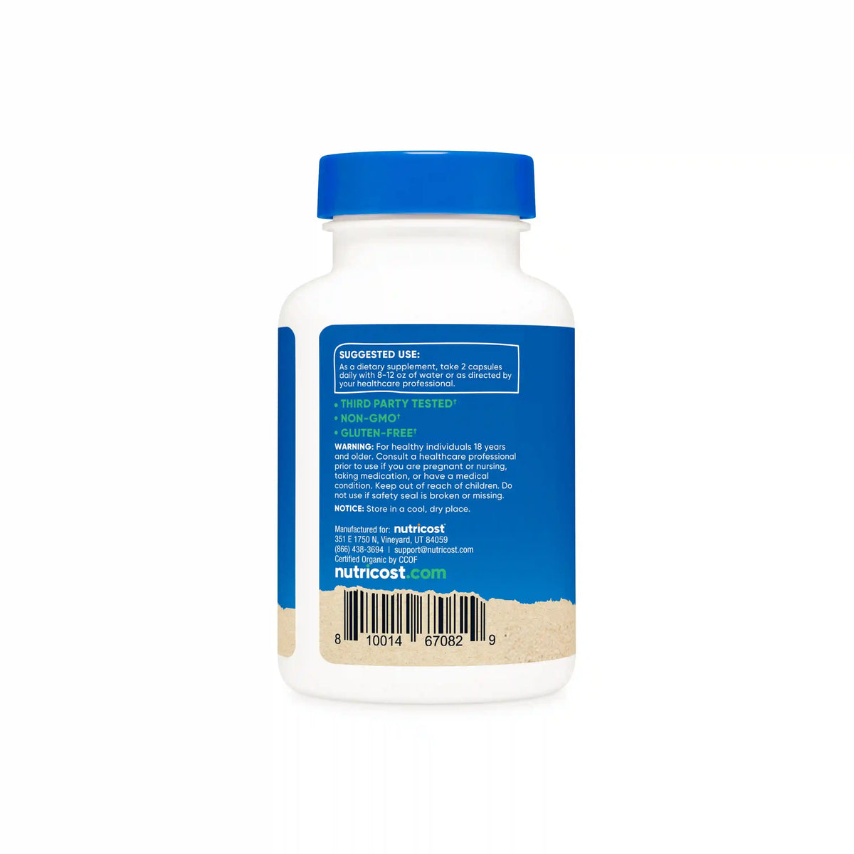 Nutricost Made With Organic Cordyceps Capsules