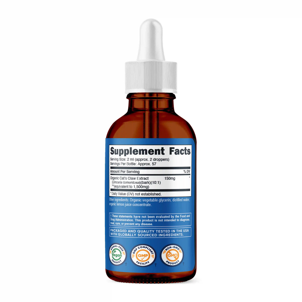 Nutricost Organic Cat's Claw Liquid Drops