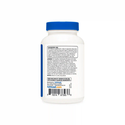 Nutricost Magnesium L-Threonate As Magtein®