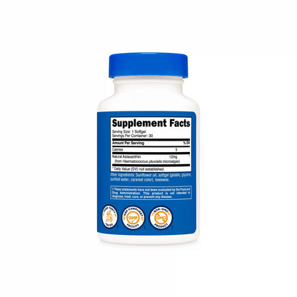 Nutricost Astaxanthin Softgels
