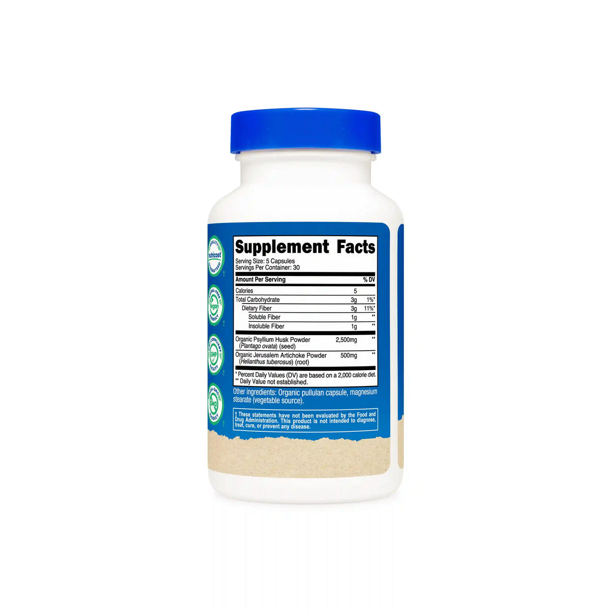 Nutricost Organic Fiber Capsules