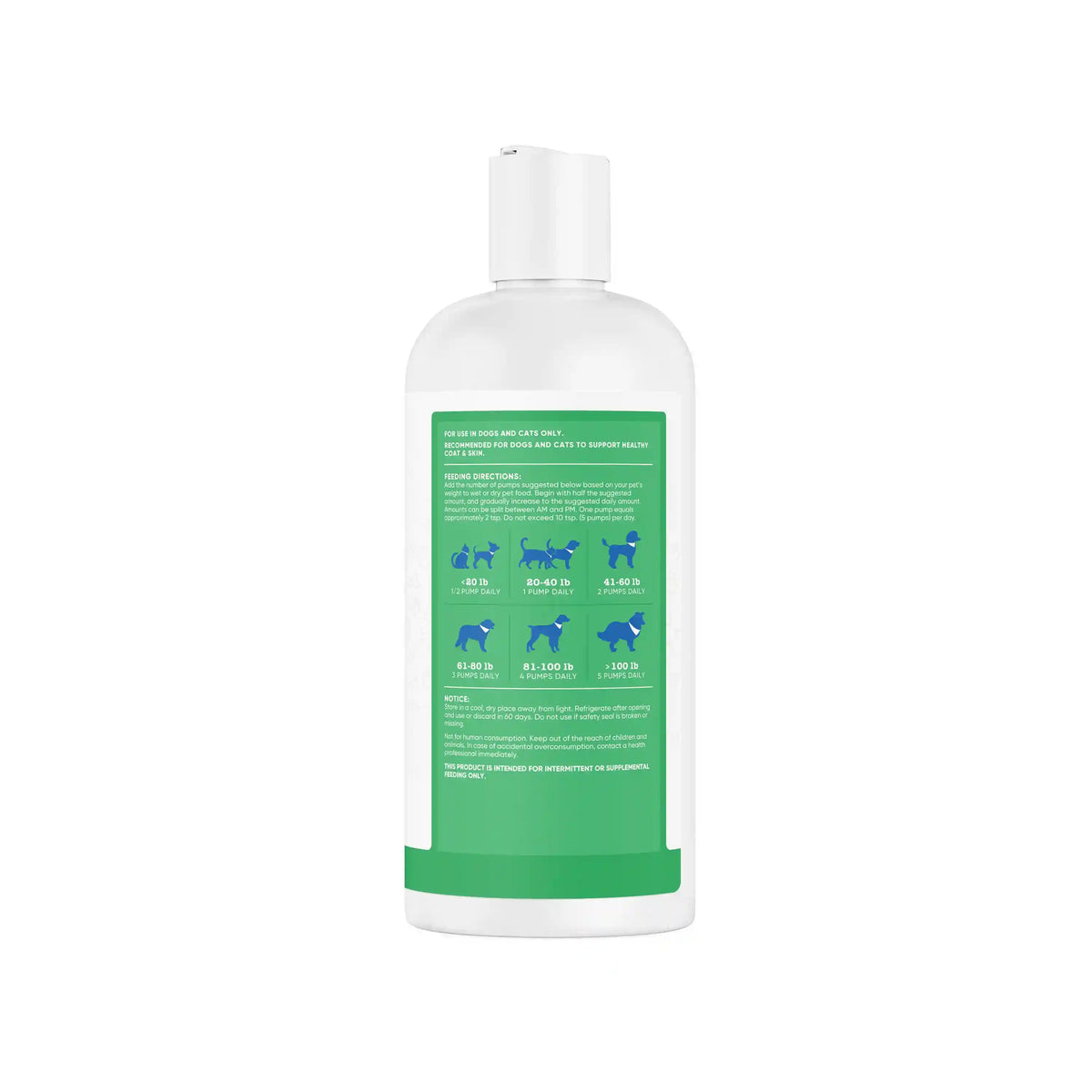 Nutricost Pets Alaskan Salmon Oil Liquid [32 OZ]