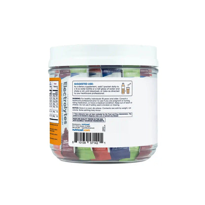 Nutricost Electrolytes Hydration Stick Packs (40 Pack)