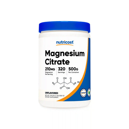 Nutricost Magnesium Citrate Powder