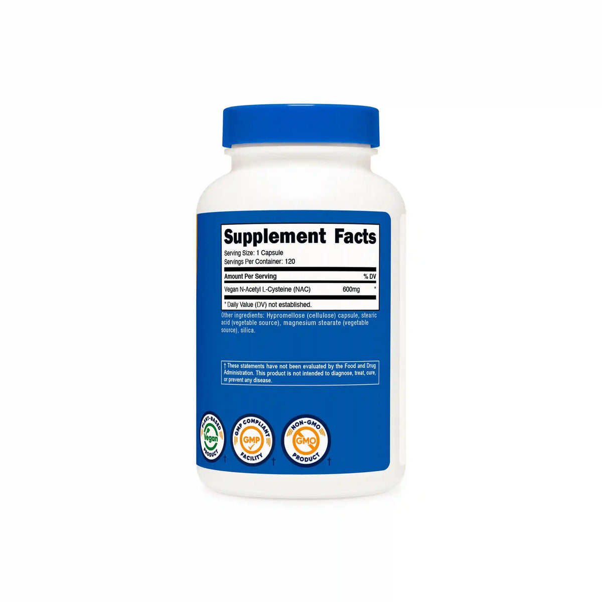 Nutricost N-Acetyl L-Cysteine (NAC) Capsules